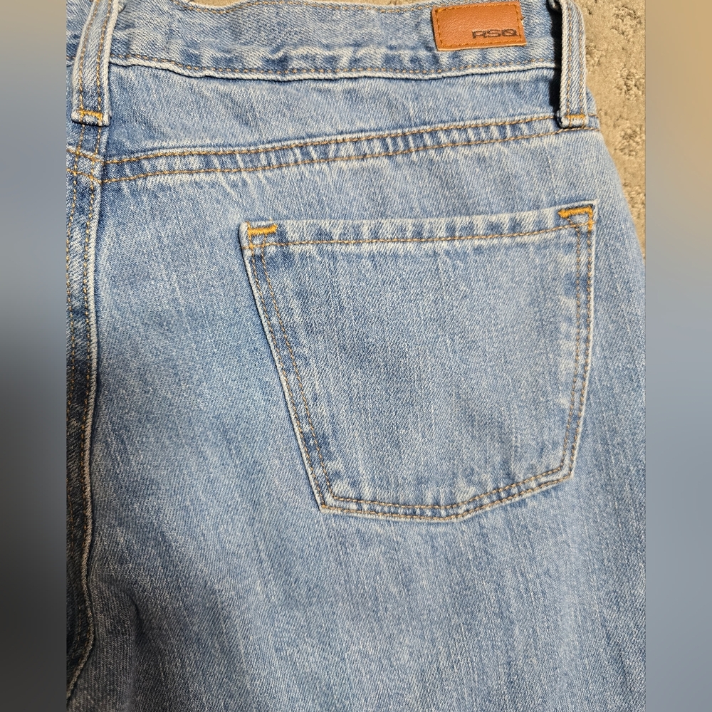 RSQ‎ Low Rise Flare Denim Jeans Lightwash Size 30 - Picture 10 of 12